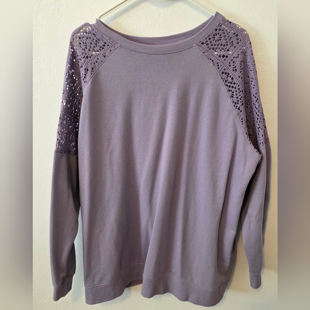 Torrid Lavender Sweatshirt